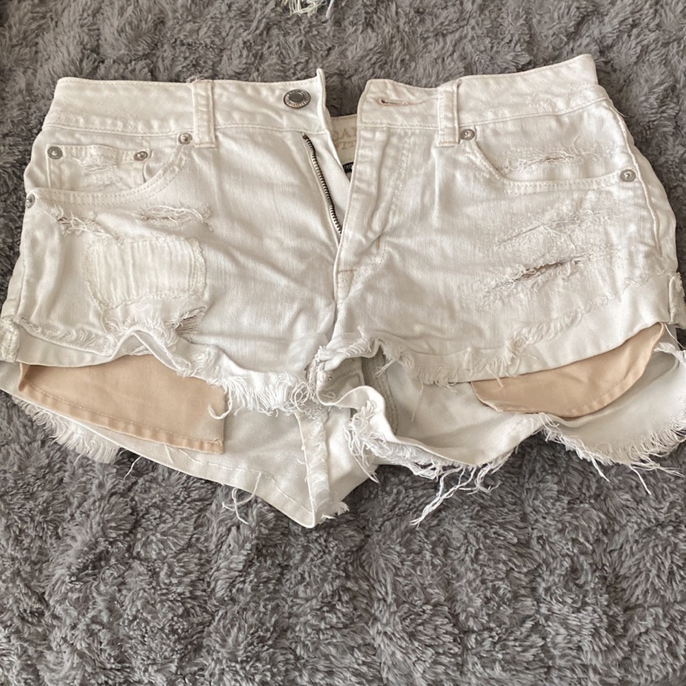 White American Eagle short size 2